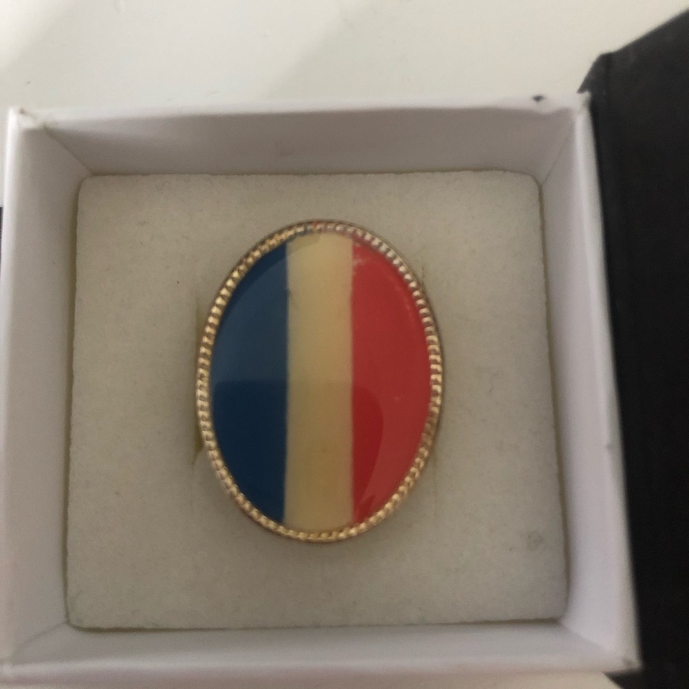French flag ring - Picture 3 of 4